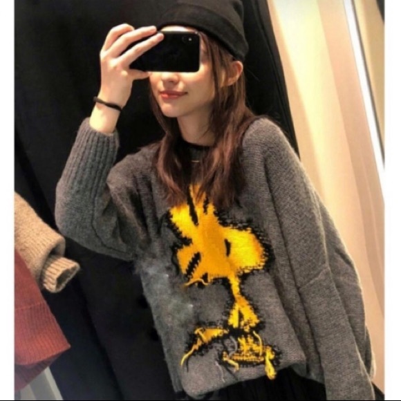 Nwt Zara Woodstock Jacquard Sweater 